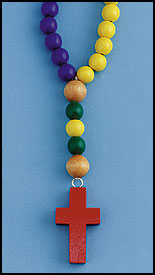 Wooden Kiddie Rosary